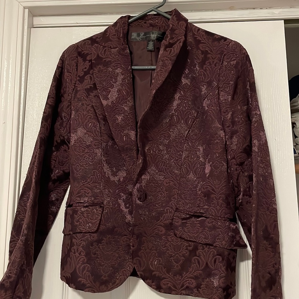Violet Apostrophe Blazer